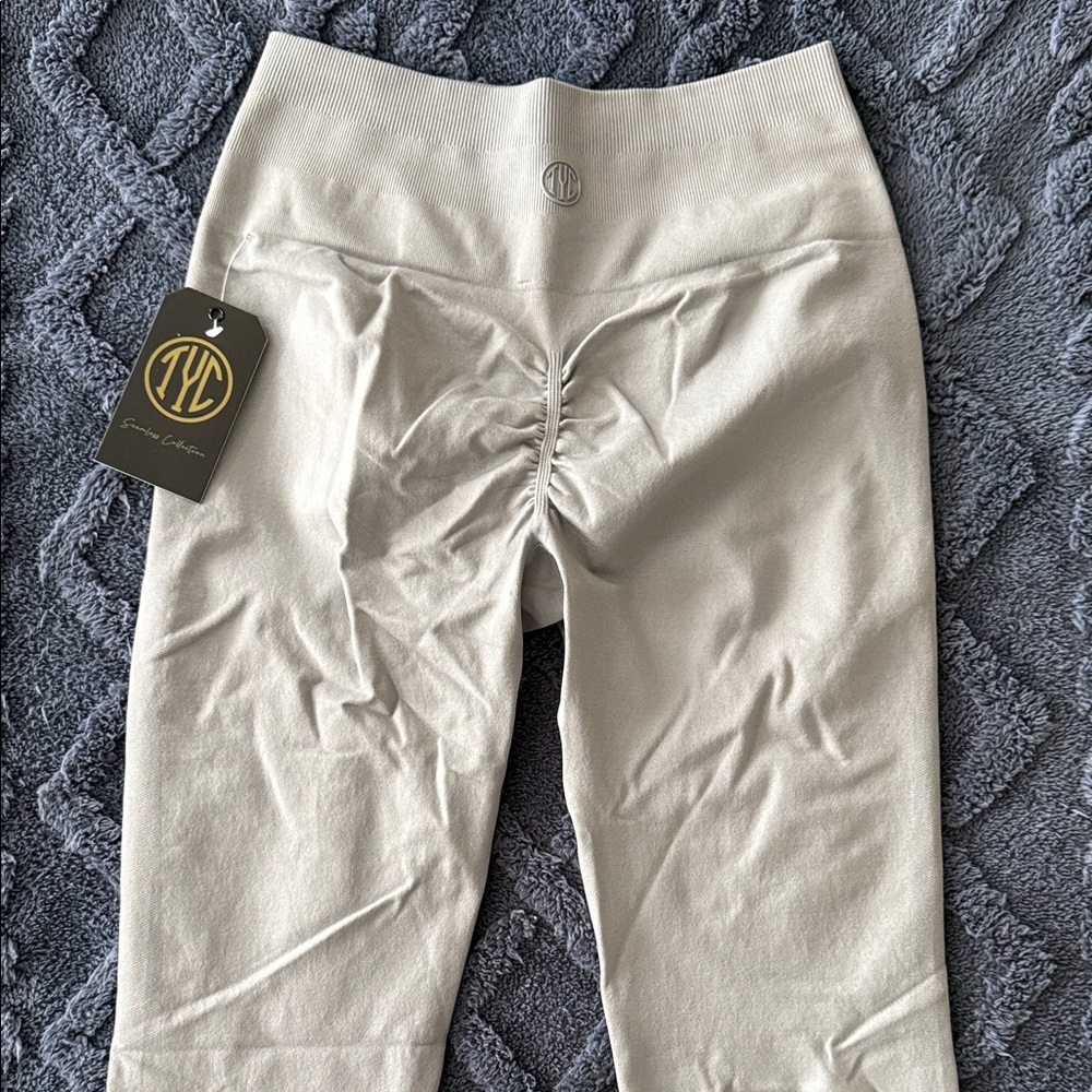 Til You Collapse Seamless Luxe Leggings Stone - Size Small
